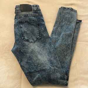 Mens Encrypted jeans size 32x32 skinny leg